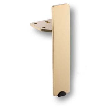 Опора мебельная KAX-0809-0150-C25, материал Сталь, отделка Золото