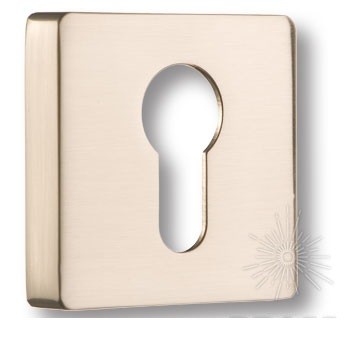 Дополнительные розетки для замка с английским ключом RO11Y NB ROSET, материал Замак, отделка Никель, 52*52 мм