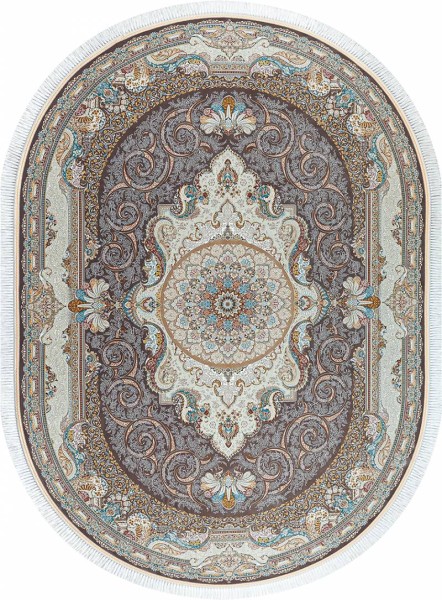 Ковер Farsi/Mashad 1500 G144 Melange pink овал