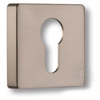 Дополнительные розетки для замка с английским ключом RO11Y BBN ROSET, материал Замак, отделка Титан, 52*52 мм