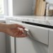 Ручка кнопка CEBI 4107 001MP08, материал Замак, отделка Никель, 30*16*54 мм