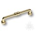 Ручка скоба 551-128-Gold, материал Замак, отделка Золото, 37*20*150 мм