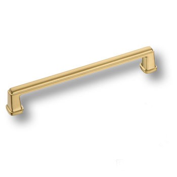 Ручка скоба 544-160-Champagne Gold, материал Замак, отделка Латунь, 29*18*176 мм