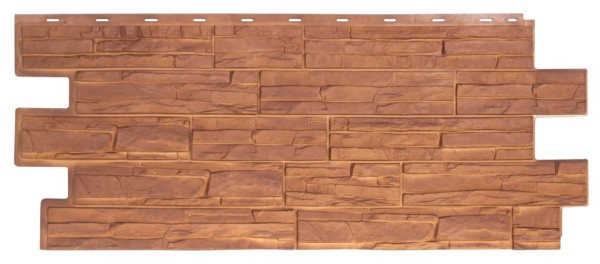 Фасадная панель T-Сайдинг, Альпийская сказка ЭКО-2 Орех