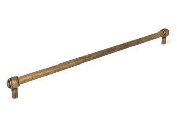 Ручка рейлинг Gamet RE23-0320-G0035, материал Замак, отделка Бронза, 340*18*33 мм