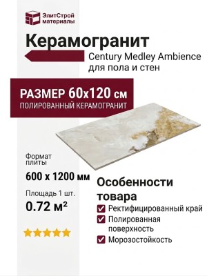 Century Medley Ambience Mol.Ret. 60x120 137254