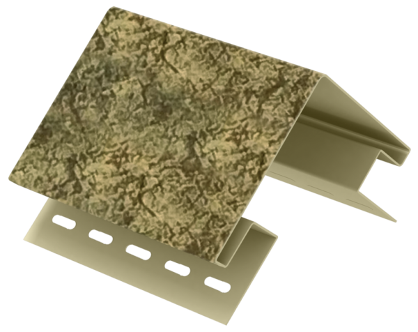 Наружный угол Ю-Пласт, Стоун Хаус S-Lock Таганай, Вулканическая текстура.