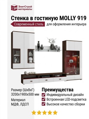 Стенка в гостиную MOLLY 919