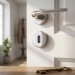 Дополнительные розетки для замка с межкомнатным ключом RO12N CR ROSET, материал Замак, отделка Хром, d=52 мм
