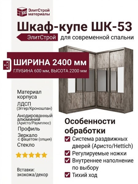 Шкаф-купе ШК-53