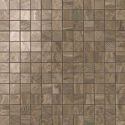 Мозаика Atlas Concorde (Атлас Конкорд) Supernova Marble Woodstone Taupe Mosaic 30,5x30,5 см (600110000067)