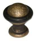 Дверной ограничитель напольный 92/E-BRASS ANTIC, материал Латунь, отделка Бронза, 25х27 мм