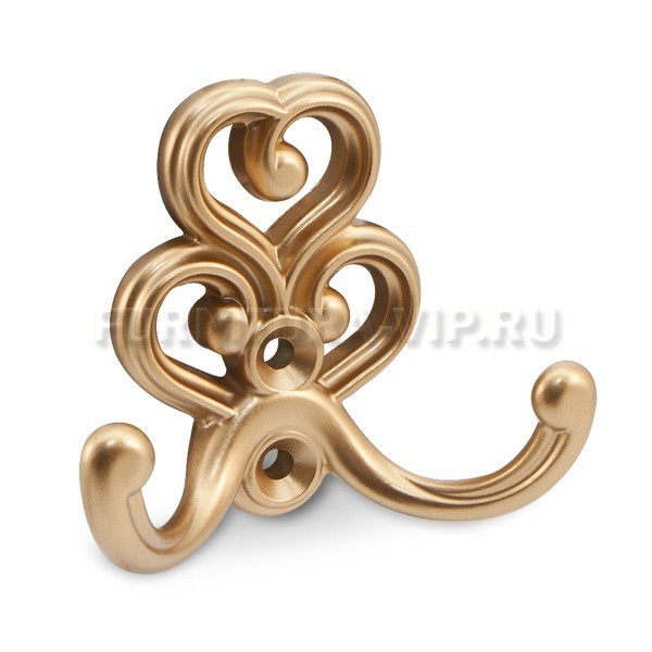 Крючок WAP.802.000.00R8, материал Замак, отделка Золото, 62,4*73,5*30 мм