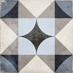 Equipe Art Nouveau Palais Blue 20x20 24410