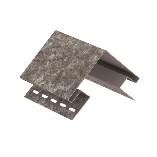 Наружный угол Ю-Пласт, Стоун-хаус Кварцит, Коричневый цвет