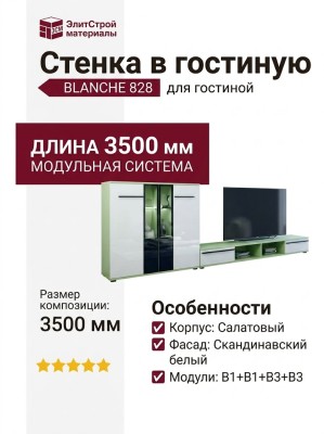 Стенка в гостиную BLANCHE 828