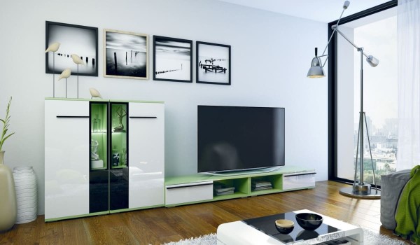 Стенка в гостиную BLANCHE 828