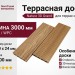 Террасная доска Nature 3D Grand Орех
