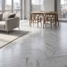 Кварцвиниловая плитка Invictus коллекция Maximus Click Herringbone 02 Pure Marble Snowflake