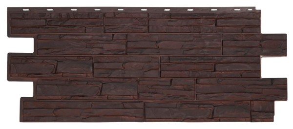 Фасадная панель T-Сайдинг, Альпийская Сказка ЭКО-2 Венге