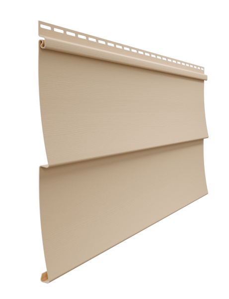 Виниловый сайдинг Docke, Елочка D5C Standard, Крем-брюле