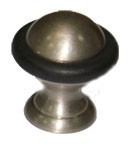 Дверной ограничитель напольный 92/E-NIKMATT, материал Латунь, отделка Никель, 25х27 мм