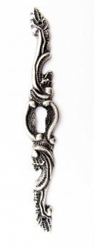 Ключевина 15.699.10.16, материал Замак, отделка Серебро, 21*127 мм