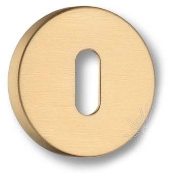 Дополнительные розетки для замка с межкомнатным ключом RO12N GB ROSET, материал Замак, отделка Латунь, d=52 мм