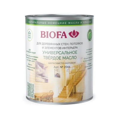Biofa 2044 Универсальное твердое масло 2,5л
