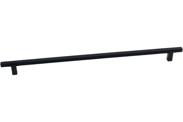 Ручка скоба 8.1175.0320.0252, материал Замак, цвет Чёрный, отделка Черный, 369*10*30 мм