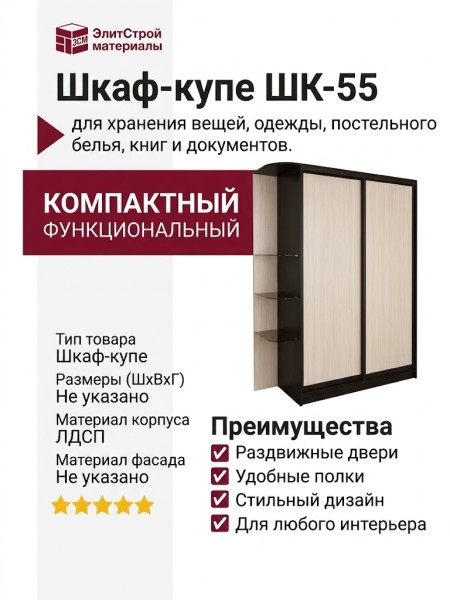 Шкаф-купе ШК-55