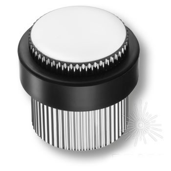 Дверной ограничитель напольный DS1016 0038 CR-P6, материал Замак, отделка Хром, 36*d=32/39 мм