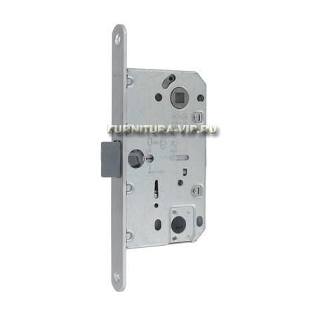 Замок Mediana EVOLUTION AGB (бесшумный) для сантехнической двери B01102.50.34, материал Сталь, отделка Хром