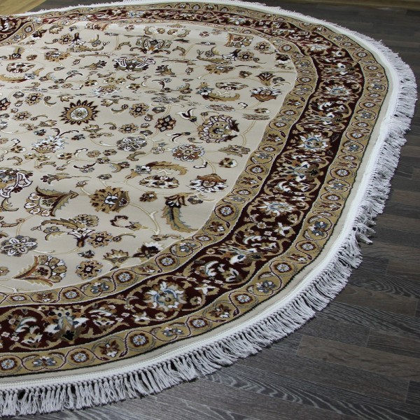 Ковер Shahreza d210 cream-red2 овал