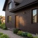 Фасадная панель Grand Line, Состаренный кирпич Classic, Шоколадный