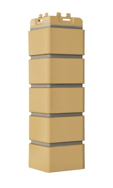Угол Grand Line, Клинкерный кирпич Design, RAL 7006 Песочный