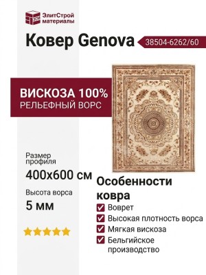 Ковер Genova 38504-6262/60 400x600