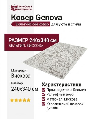 Ковер Genova 38009-6565/90 240x340
