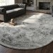 Ковер Armina 3760A grey овал 300x500