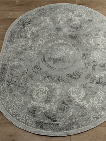 Ковер Armina 3760A grey овал