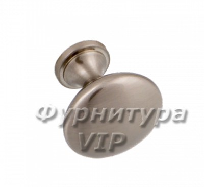 Ручка кнопка Gamet GZ-TERNI-1-06, материал Алюминий, отделка Никель, 30*29 мм