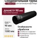 Соединительная труба Grand Line, Черная (RAL 9005)