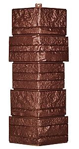 Угол Т-сайдинг, Альпийская Сказка ЭКО-1 Коричневый