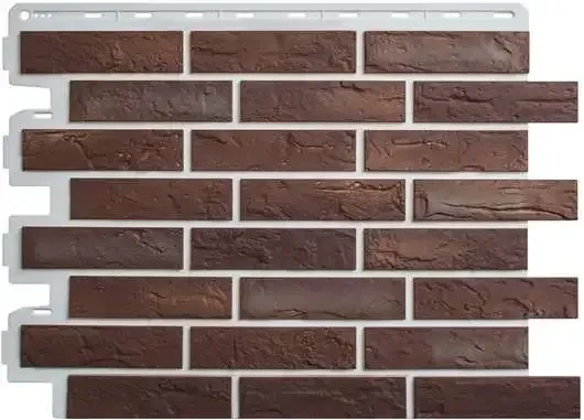 Фасадная панель Альта-Профиль, Кирпич Рижский 01