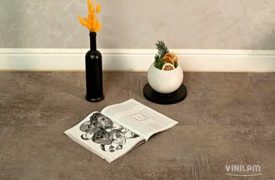 Виниловый пол Vinilam коллекция CERAMO VINILAM Stone Городское Искусство 71611