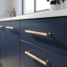 Ручка скоба SYSTEM SY8935 0192 GL-GL, материал Алюминий, отделка Золото, 246*20*33 мм