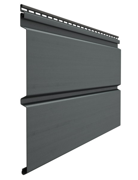 Виниловый сайдинг Docke, Брус D6S, Графит