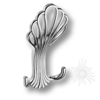 Крючок 747MP02, материал Замак, отделка Хром, 45*65*130 мм