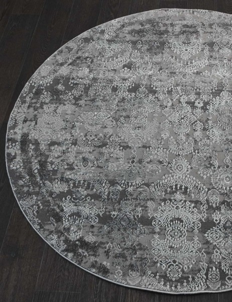 Ковер Armina 3759A grey круг