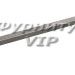 Ручка скоба 15217Z16000.91, материал Замак, отделка Серебро, 179*20*30 мм